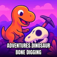 Adventures Dinosaur Bone Digging - Deep Digging game