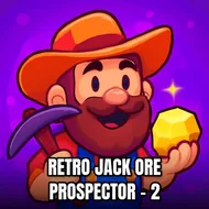 Retro Jack Ore Prospector - 2 - Gold Miner game