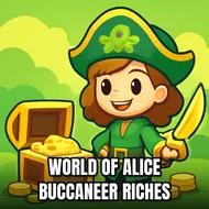 World Of Alice Buccaneer Riches - Pirate Treasure game